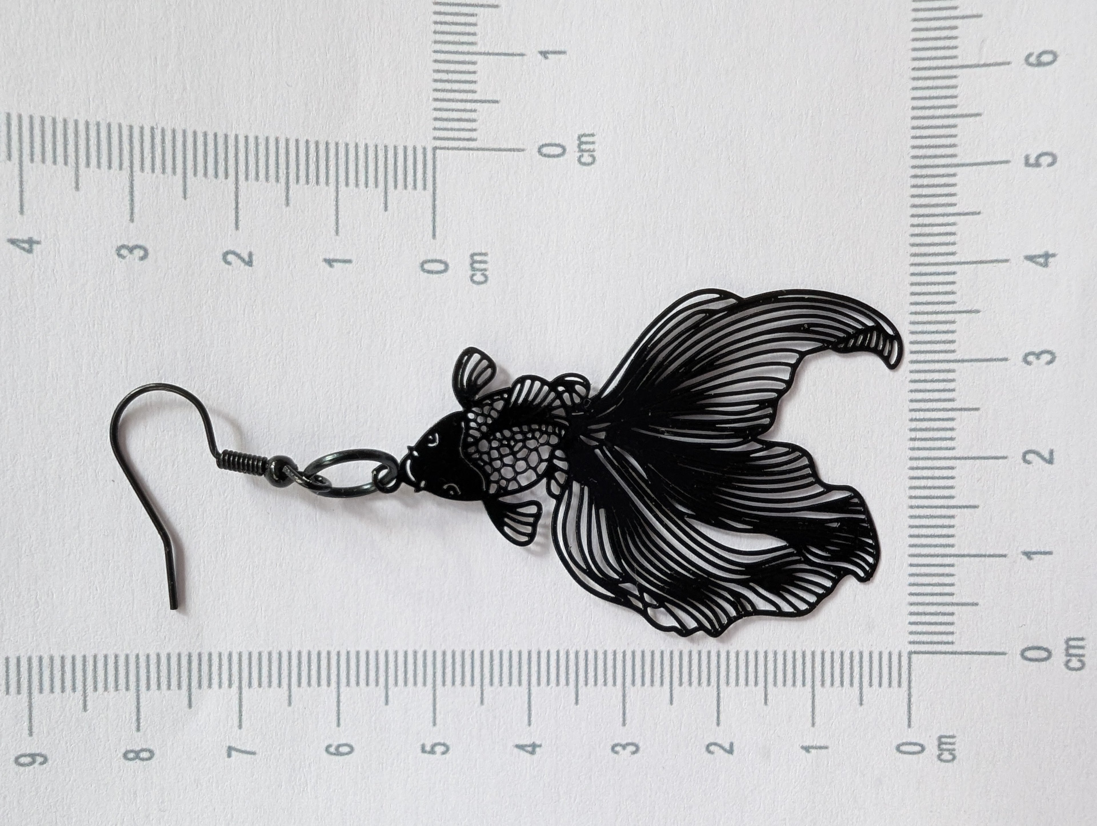 Koi Fish Earrings - Dramatic Statement Jewelry