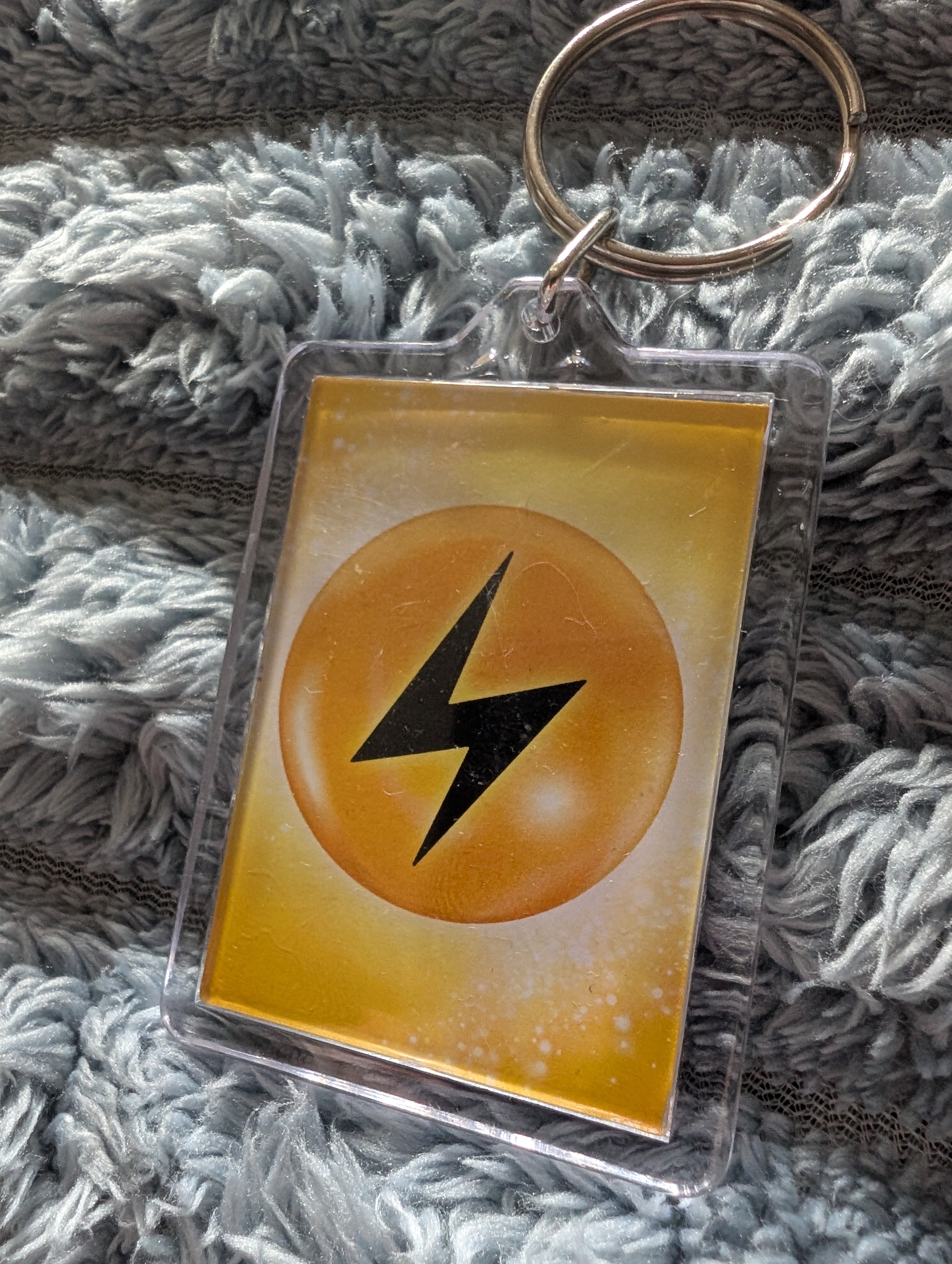 Pocket Monster Keyring – Hand Painted Watercolour