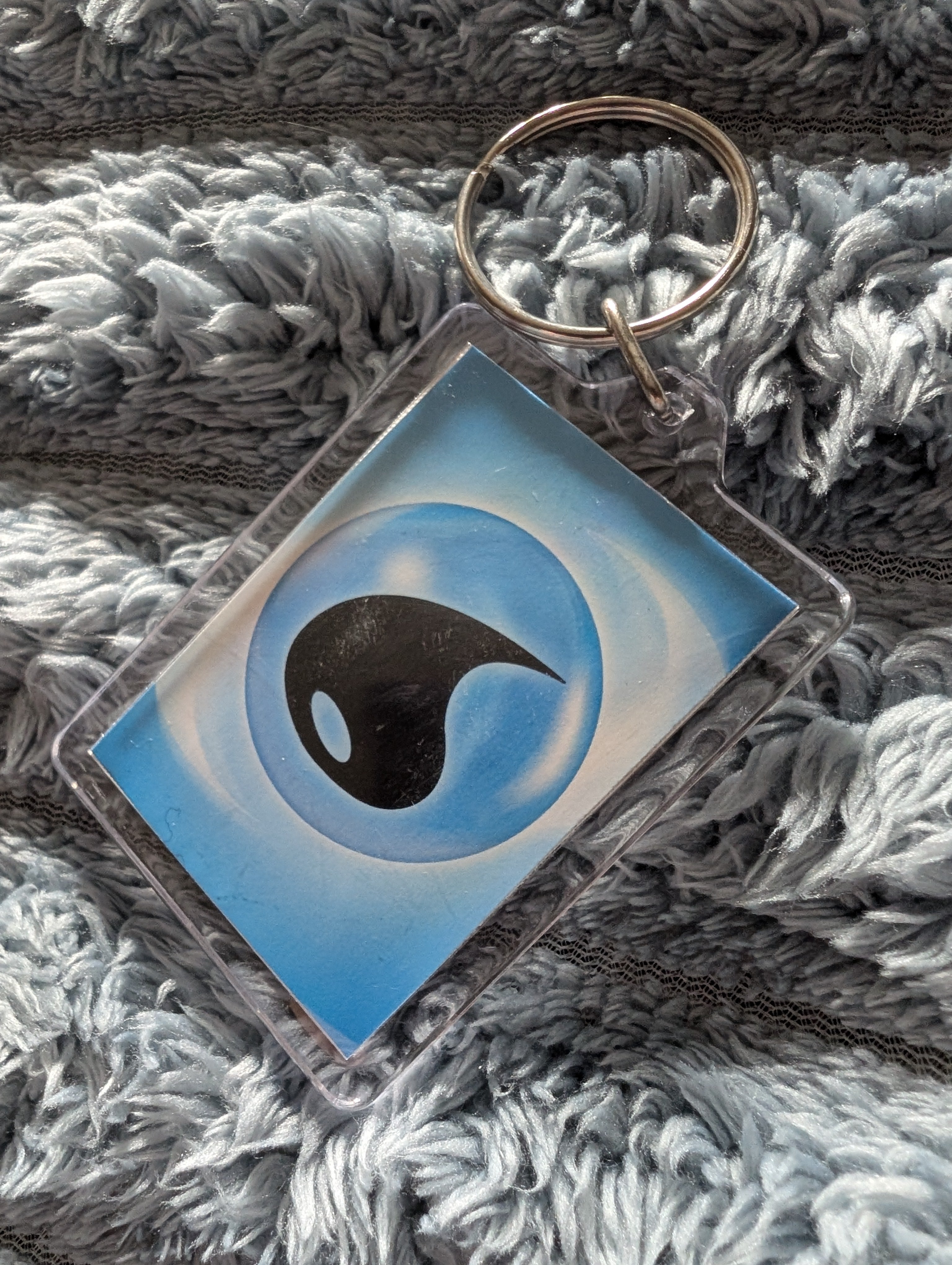 Pocket Monster Keyring – Hand Painted Watercolour
