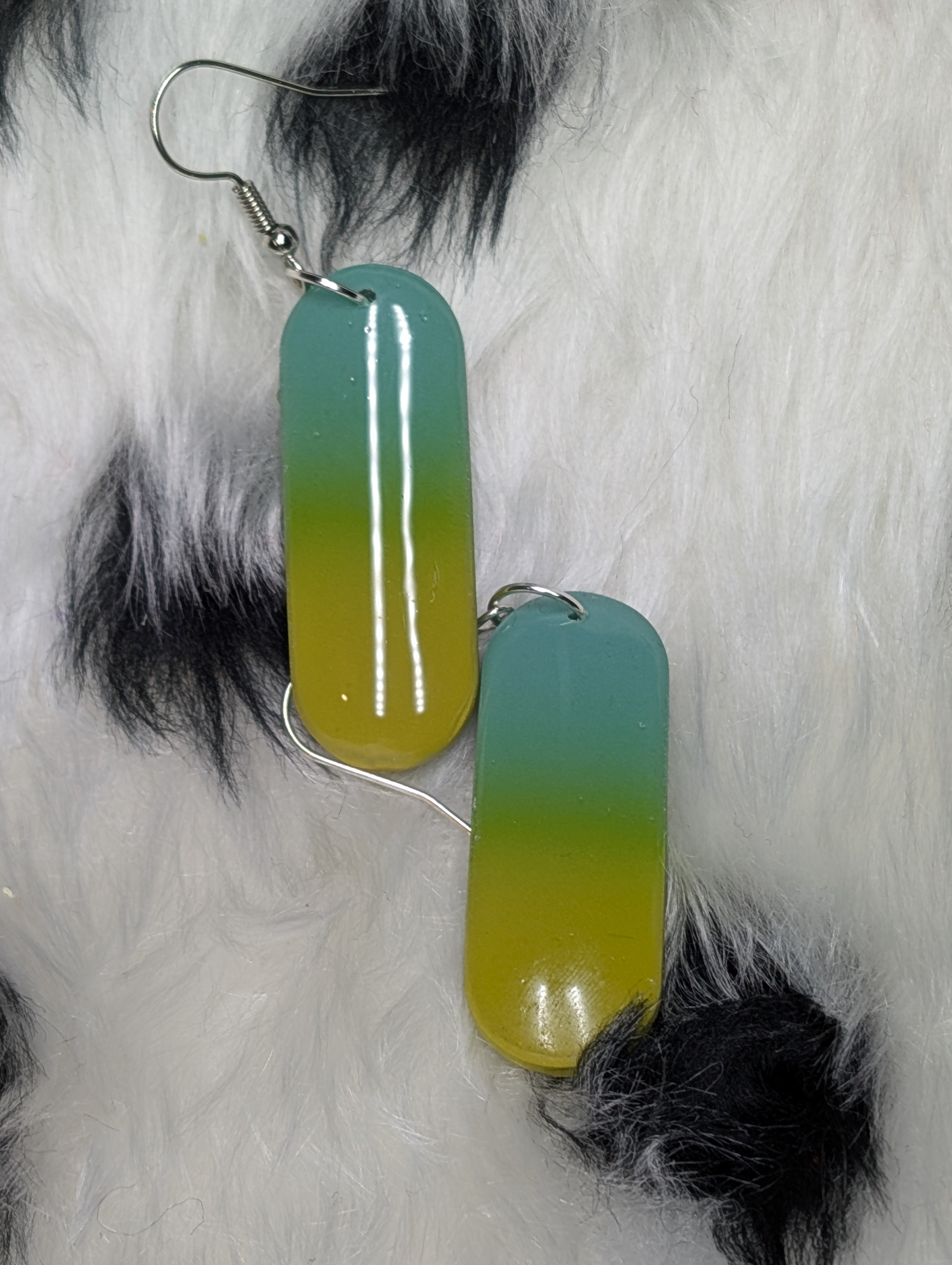 Ombre Beach Vibes Polymer Clay Earrings