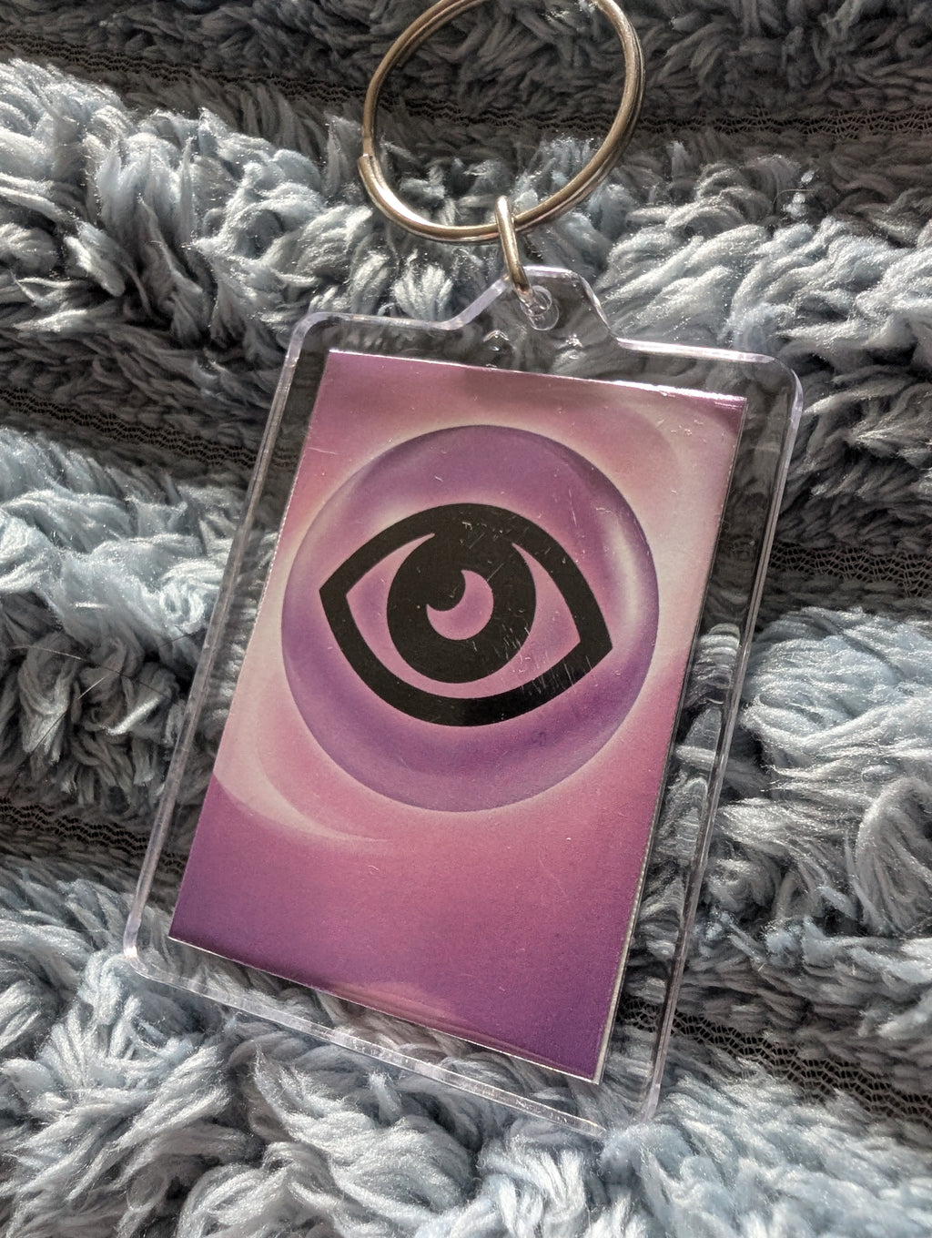 Pocket Monster Keyring – Hand Painted Watercolour