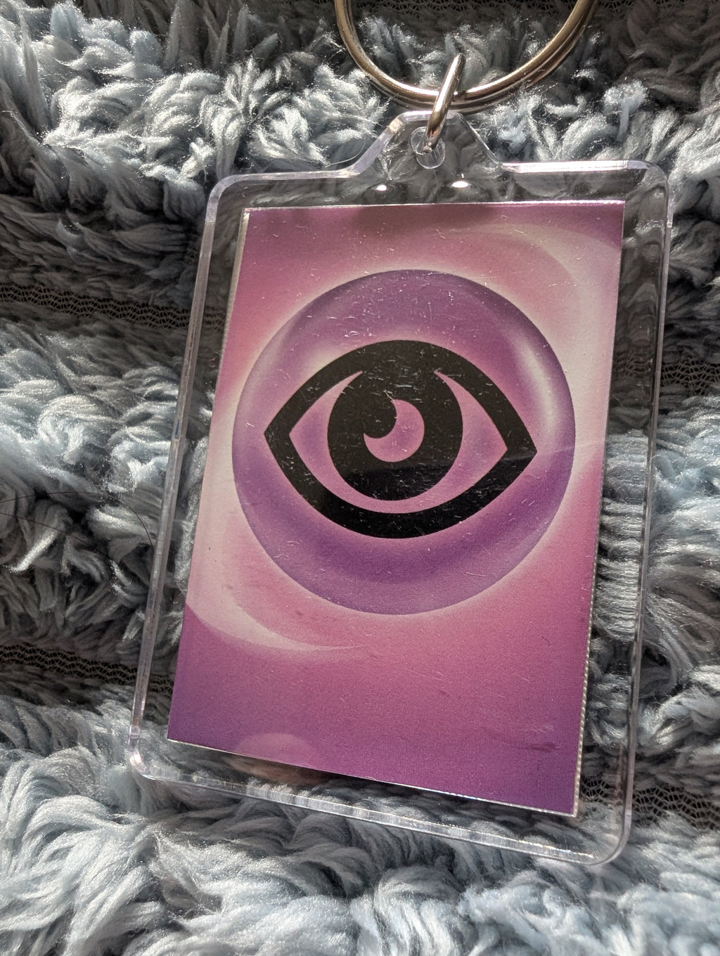 Pocket Monster Keyring – Hand Painted Watercolour